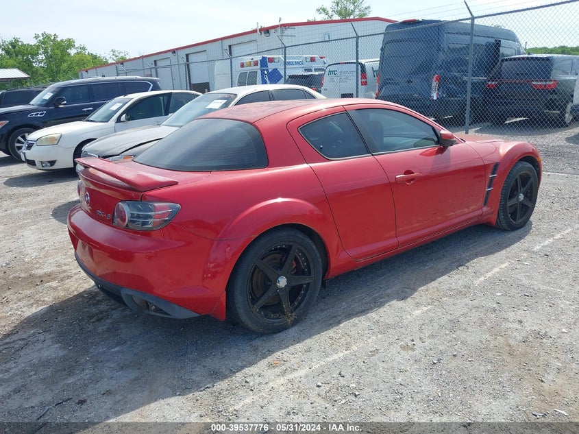 2004 Mazda Rx-8 6 Speed Manual VIN: JM1FE173040108853 Lot: 39537776