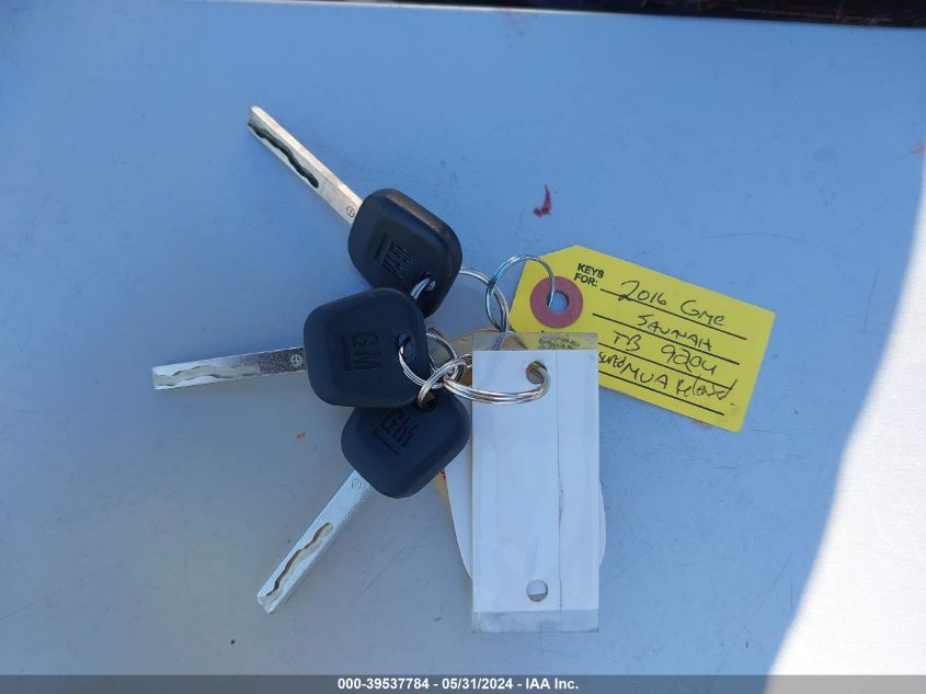 2016 GMC Savana 2500 Work Van VIN: 1GTW7AFF0G1902269 Lot: 39537784