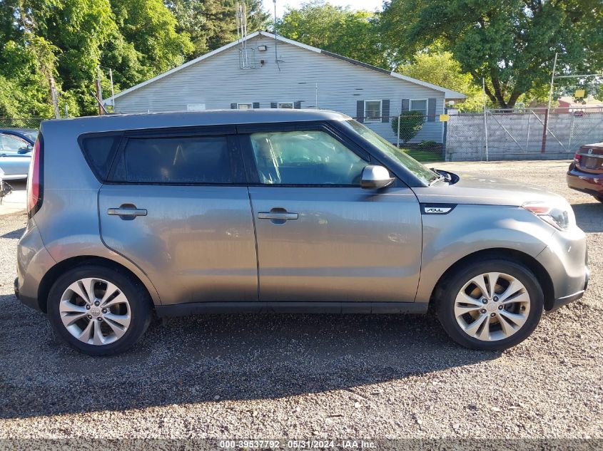 2016 Kia Soul + VIN: KNDJP3A50G7398484 Lot: 39537792