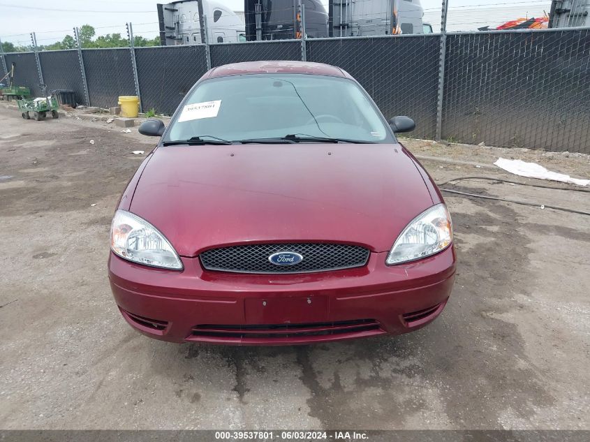 2007 Ford Taurus Se VIN: 1FAFP53U87A160591 Lot: 39537801