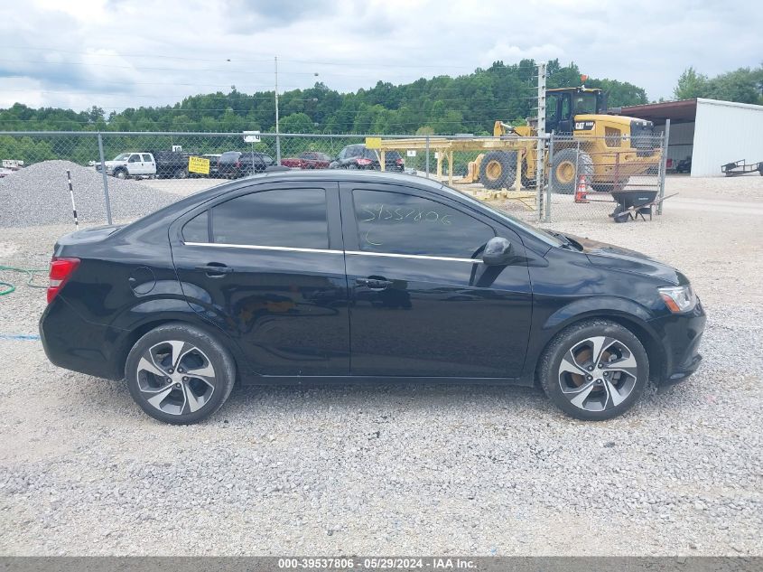 2020 Chevrolet Sonic Fwd Premier VIN: 1G1JF5SB2L4113095 Lot: 39537806