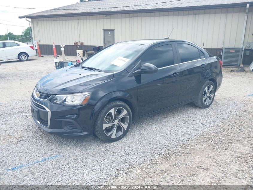 2020 Chevrolet Sonic Fwd Premier VIN: 1G1JF5SB2L4113095 Lot: 39537806