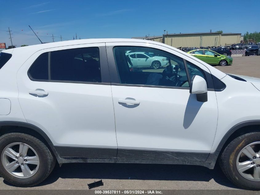 2019 Chevrolet Trax Ls VIN: 3GNCJKSB1KL357463 Lot: 39537811