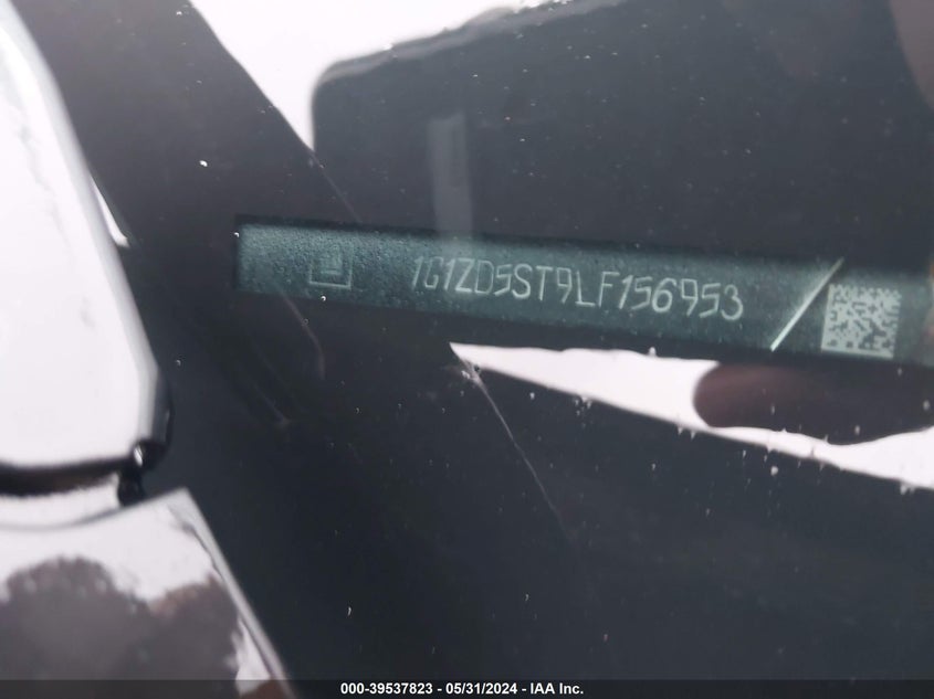 2020 Chevrolet Malibu Fwd Lt VIN: 1G1ZD5ST9LF156953 Lot: 39537823