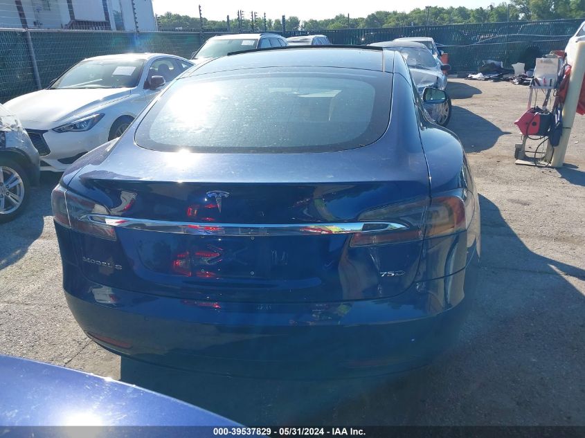 2018 Tesla Model S 100D/75D/P100D VIN: 5YJSA1E2XJF260382 Lot: 39537829