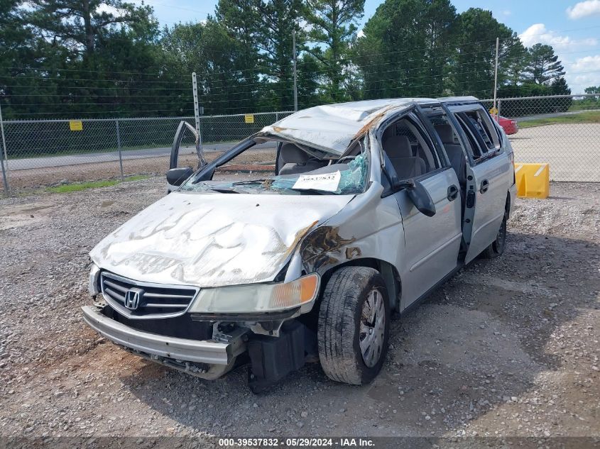 2002 Honda Odyssey Lx VIN: 5FNRL18582B027049 Lot: 39537832