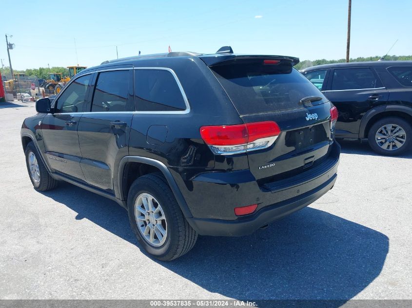 2019 Jeep Grand Cherokee Laredo E 4X4 VIN: 1C4RJFAG9KC754227 Lot: 39537835