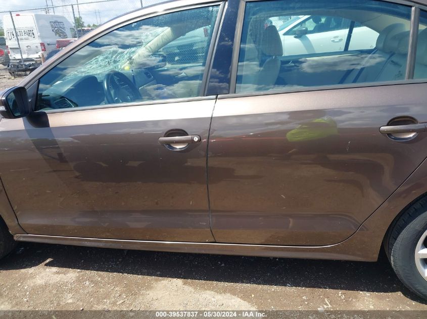 2011 Volkswagen Jetta 2.5L Se VIN: 3VWDZ7AJ0BM319435 Lot: 39537837