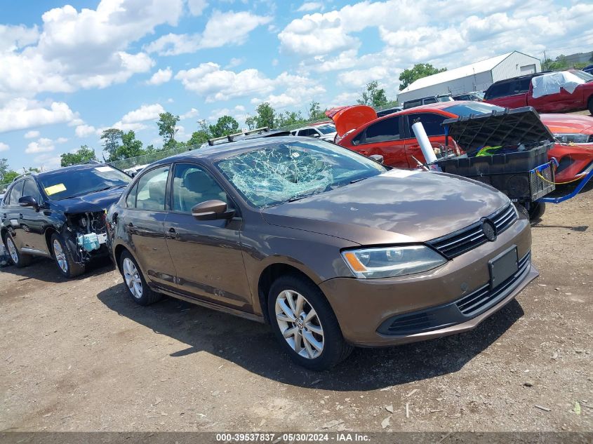 2011 Volkswagen Jetta 2.5L Se VIN: 3VWDZ7AJ0BM319435 Lot: 39537837