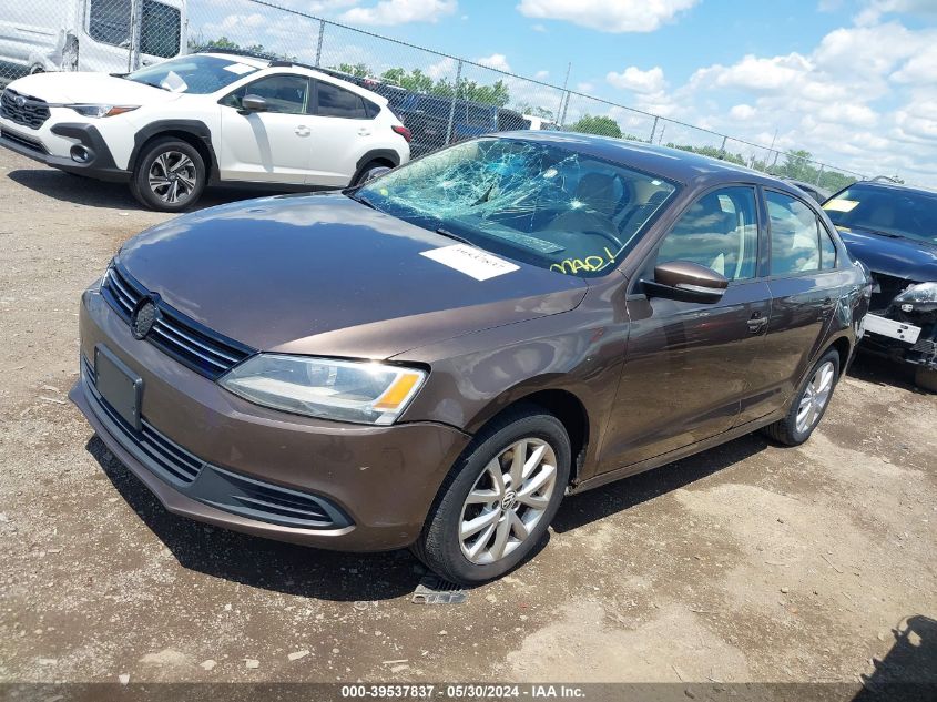 2011 Volkswagen Jetta 2.5L Se VIN: 3VWDZ7AJ0BM319435 Lot: 39537837