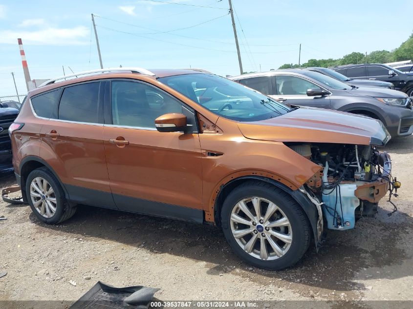 2017 Ford Escape Titanium VIN: 1FMCU0JD2HUC47331 Lot: 39537847