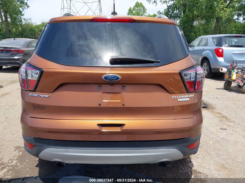 2017 Ford Escape Titanium VIN: 1FMCU0JD2HUC47331 Lot: 39537847