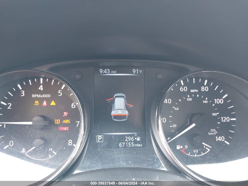 2017 Nissan Rogue S VIN: JN8AT2MT8HW136806 Lot: 39537849