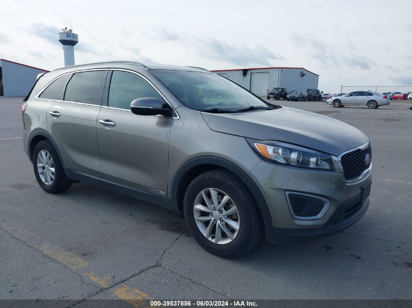 2016 Kia Sorento 3.3L Lx VIN: 5XYPGDA50GG037808 Lot: 39537856