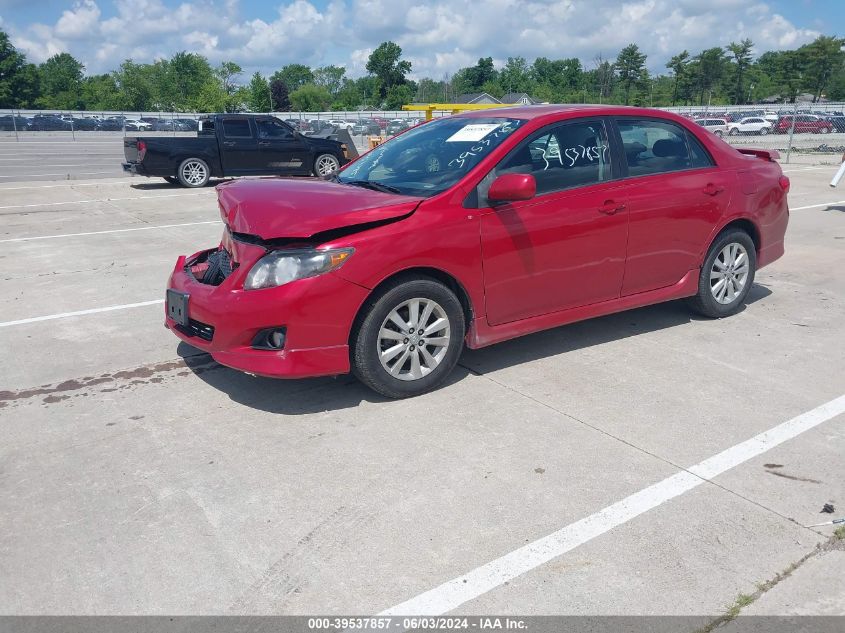 2010 Toyota Corolla S VIN: 1NXBU4EE2AZ337476 Lot: 39537857