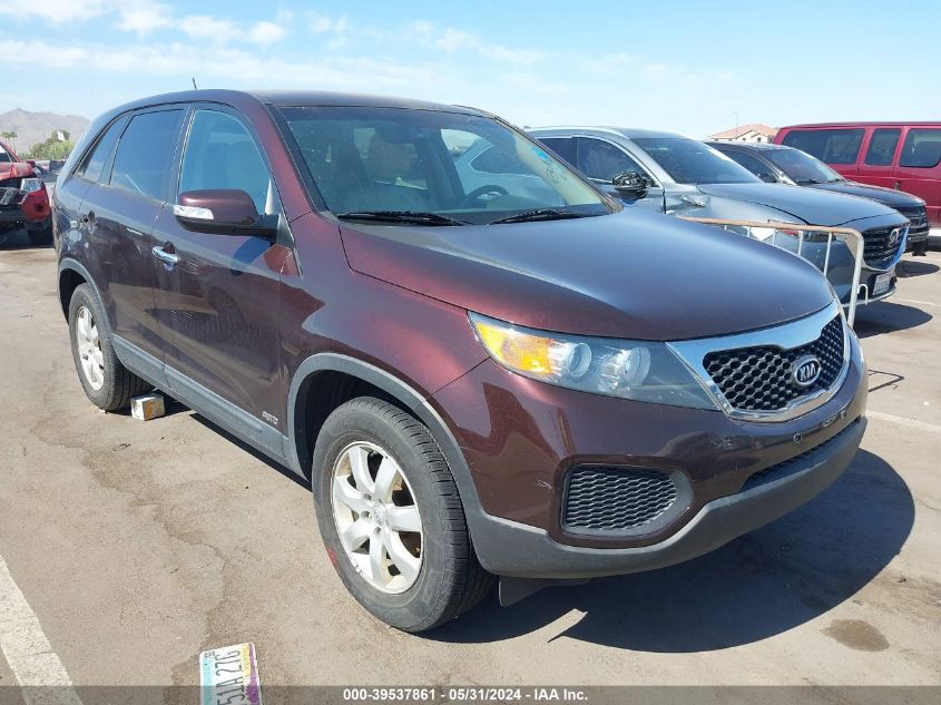 2012 Kia Sorento Lx VIN: 5XYKTCA65CG240812 Lot: 39537861