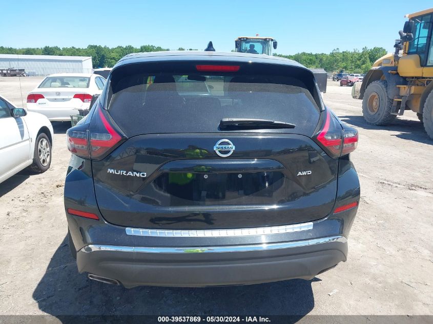 2019 Nissan Murano S VIN: 5N1AZ2MS3KN118689 Lot: 39537869