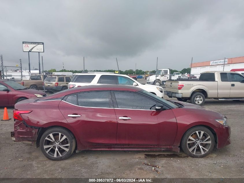 2017 Nissan Maxima 3.5 Sv VIN: 1N4AA6AP4HC397891 Lot: 39537872