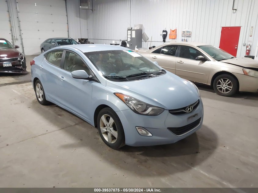 2012 Hyundai Elantra Gls (Ulsan Plant) VIN: KMHDH4AE4CU312911 Lot: 39537875