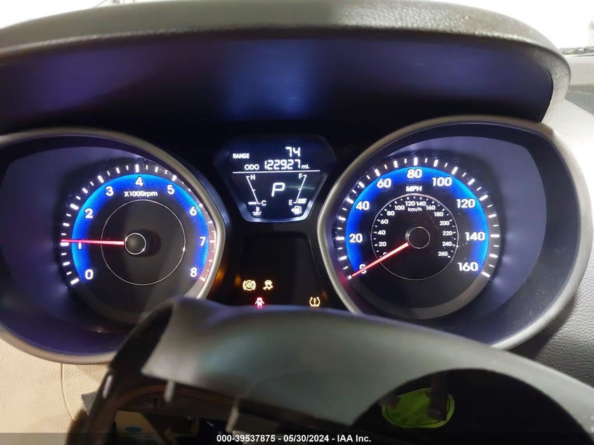 2012 Hyundai Elantra Gls (Ulsan Plant) VIN: KMHDH4AE4CU312911 Lot: 39537875