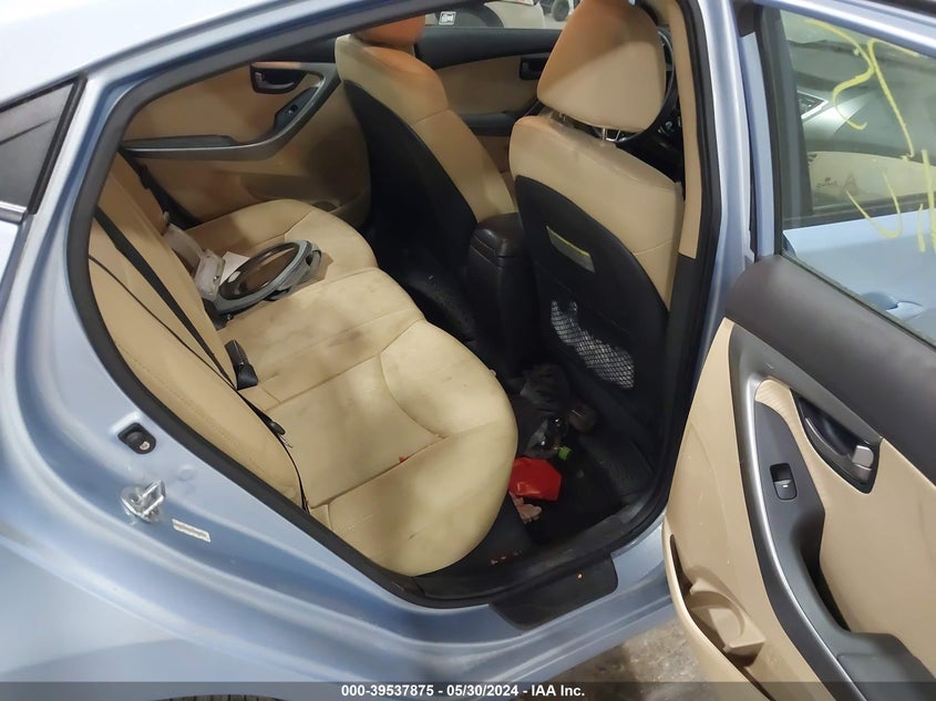2012 Hyundai Elantra Gls (Ulsan Plant) VIN: KMHDH4AE4CU312911 Lot: 39537875