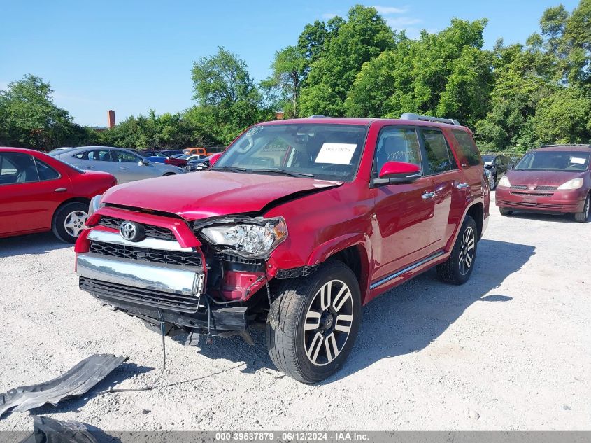 2016 Toyota 4Runner Limited VIN: JTEBU5JR3G5405222 Lot: 39537879