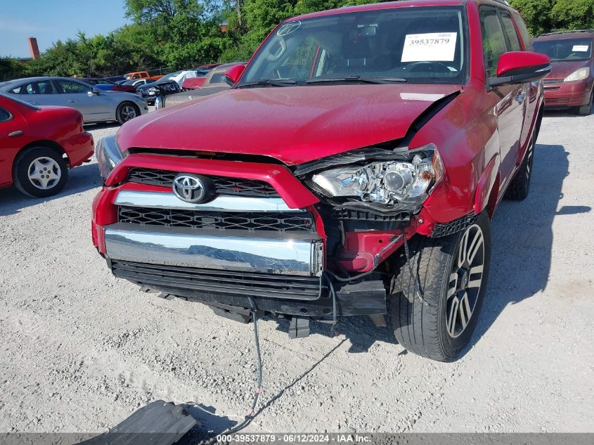 2016 Toyota 4Runner Limited VIN: JTEBU5JR3G5405222 Lot: 39537879