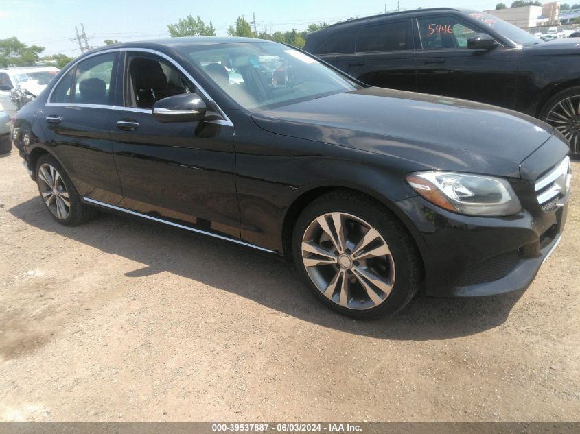 55SWF4KB1FU058982 2015 MERCEDES-BENZ C CLASS - Image 1