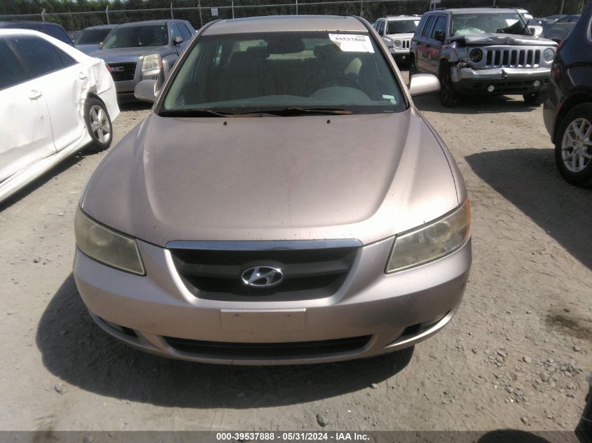 5NPEU46F86H140631 | 2006 HYUNDAI SONATA