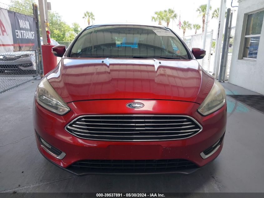 2015 Ford Focus Titanium VIN: 1FADP3N27FL292123 Lot: 39537891