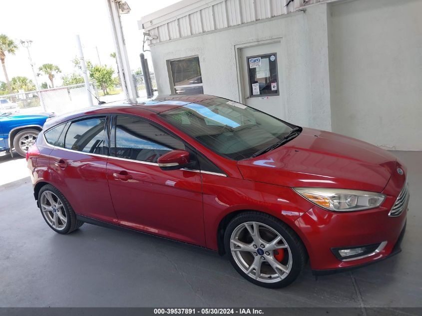 2015 Ford Focus Titanium VIN: 1FADP3N27FL292123 Lot: 39537891