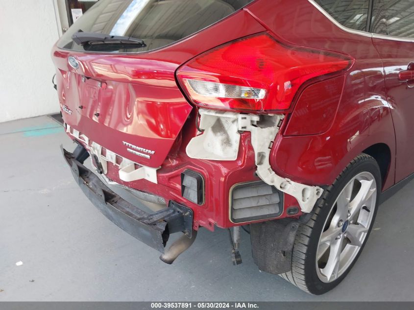 2015 Ford Focus Titanium VIN: 1FADP3N27FL292123 Lot: 39537891