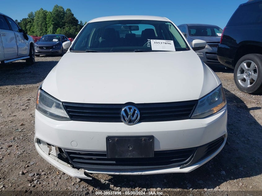 2012 Volkswagen Jetta 2.5L Se VIN: 3VWDP7AJ4CM318957 Lot: 39537896