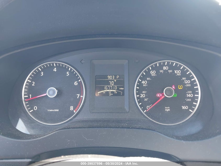 2012 Volkswagen Jetta 2.5L Se VIN: 3VWDP7AJ4CM318957 Lot: 39537896