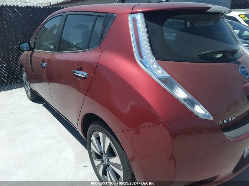 2013 Nissan Leaf S/Sv/Sl VIN: 1N4AZ0CP5DC405641 Lot: 39537908