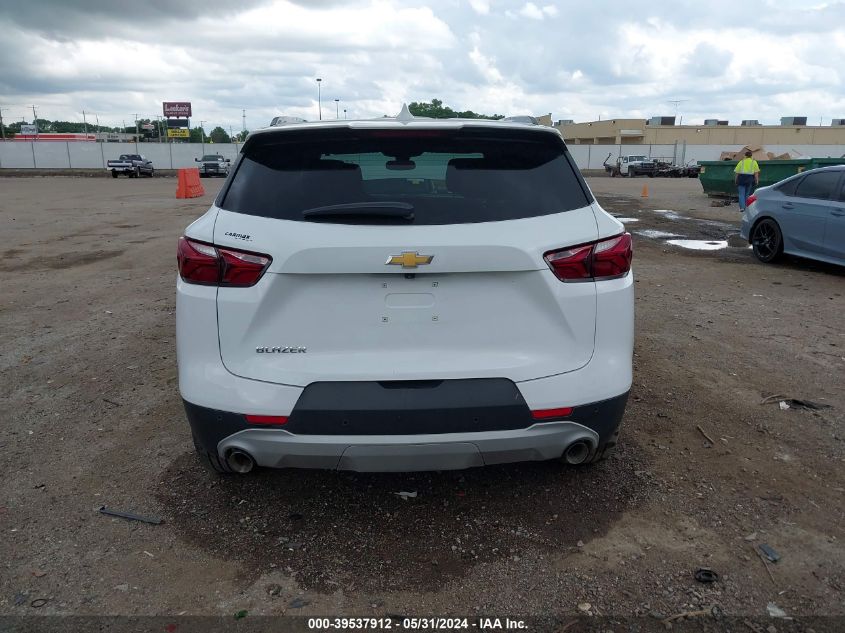 2022 Chevrolet Blazer Fwd 2Lt VIN: 3GNKBCR41NS213198 Lot: 39537912
