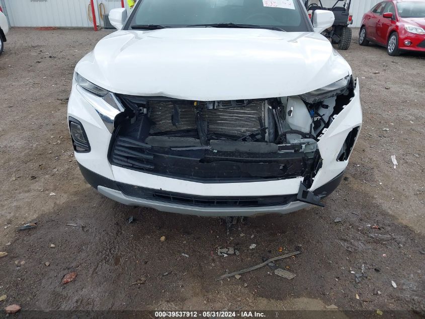 2022 Chevrolet Blazer Fwd 2Lt VIN: 3GNKBCR41NS213198 Lot: 39537912