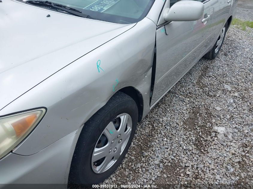 2005 Toyota Camry Le VIN: 4T1BE32K05U993800 Lot: 39537913