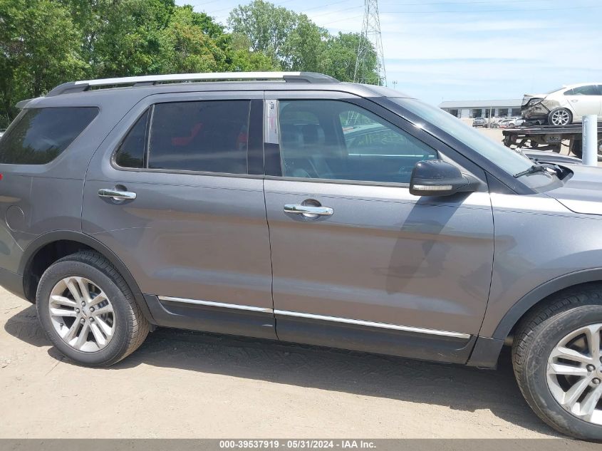 2013 Ford Explorer Xlt VIN: 1FM5K7D96DGA98736 Lot: 39537919