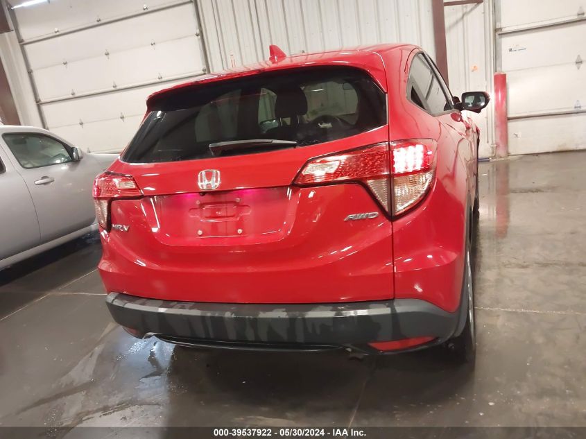 2016 Honda Hr-V Ex VIN: 3CZRU6H57GM737325 Lot: 39537922
