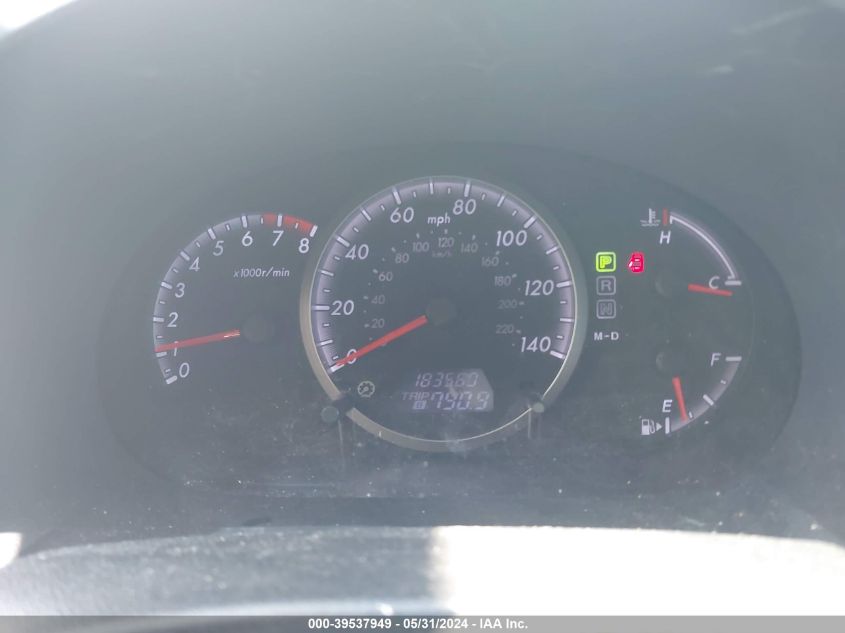 2009 Mazda Mazda5 Sport VIN: JM1CR29L290337827 Lot: 39537949