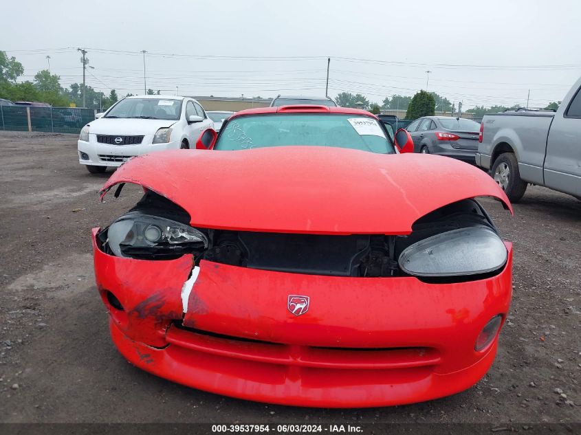 1994 Dodge Viper Rt-10 VIN: 1B3BR65E1RV101491 Lot: 39537954