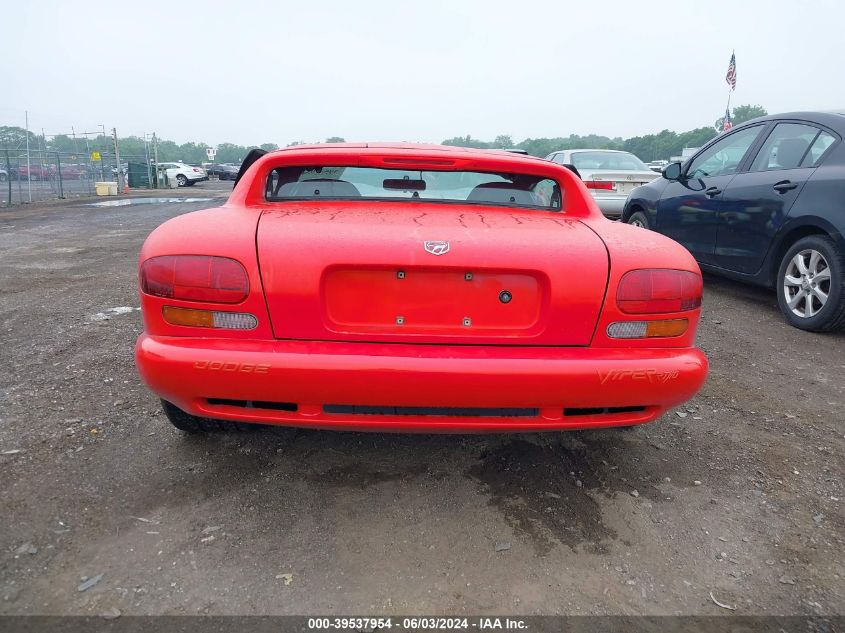 1994 Dodge Viper Rt-10 VIN: 1B3BR65E1RV101491 Lot: 39537954