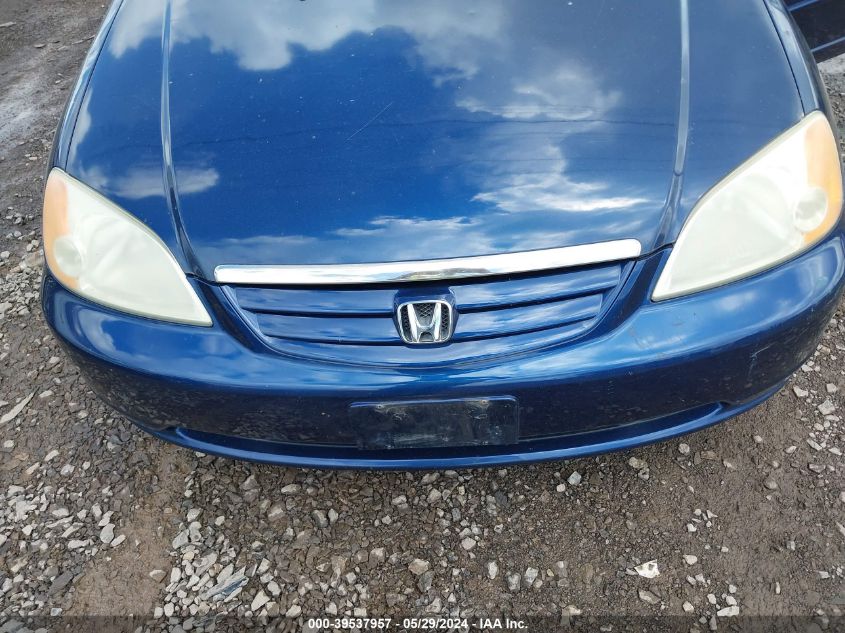 2003 Honda Civic Ex VIN: 2HGES26743H555244 Lot: 39537957