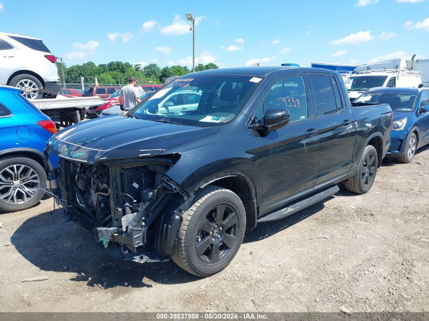 2019 Honda Ridgeline Black Edition VIN: 5FPYK3F81KB042586 Lot: 39537958