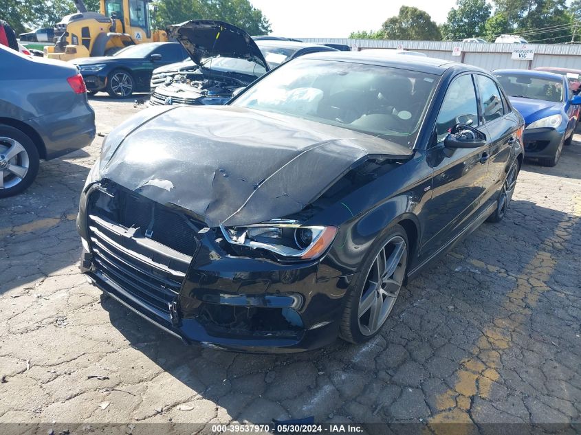 2016 Audi A3 Premium VIN: WAUA7GFF6G1107401 Lot: 39537970