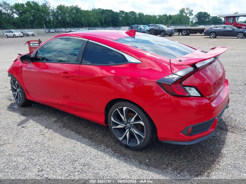 2017 Honda Civic Si VIN: 2HGFC3A50HH751668 Lot: 39537971