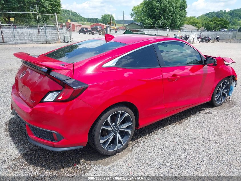 2017 Honda Civic Si VIN: 2HGFC3A50HH751668 Lot: 39537971