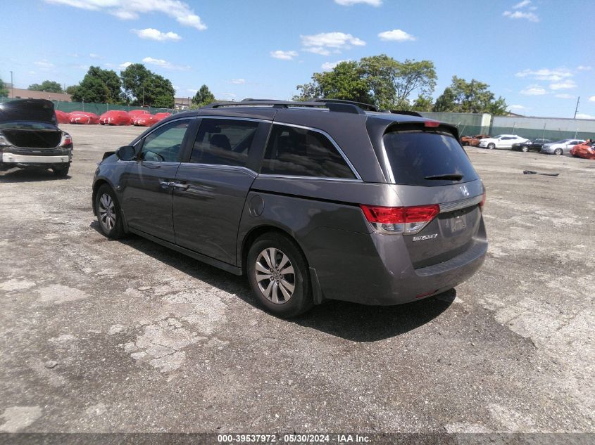 2014 Honda Odyssey Ex-L VIN: 5FNRL5H62EB089907 Lot: 39537972