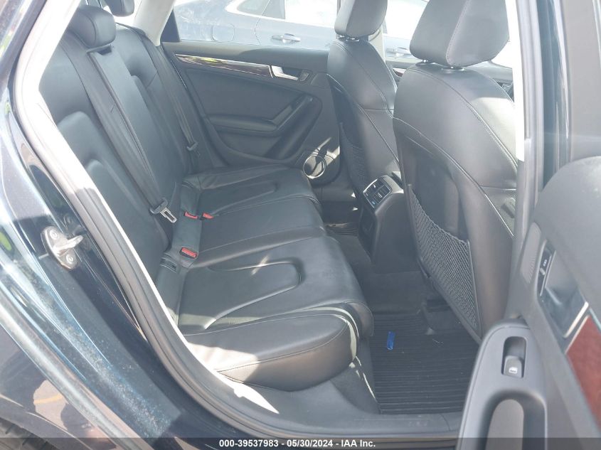 2010 Audi A4 2.0T Premium VIN: WAUHFAFL5AN021873 Lot: 39537983